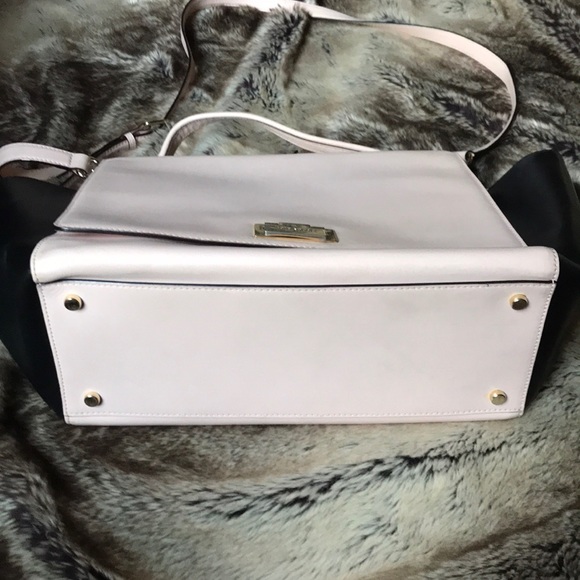 Kate Spade pink and black leather laptop bag - Picture 5 of 5